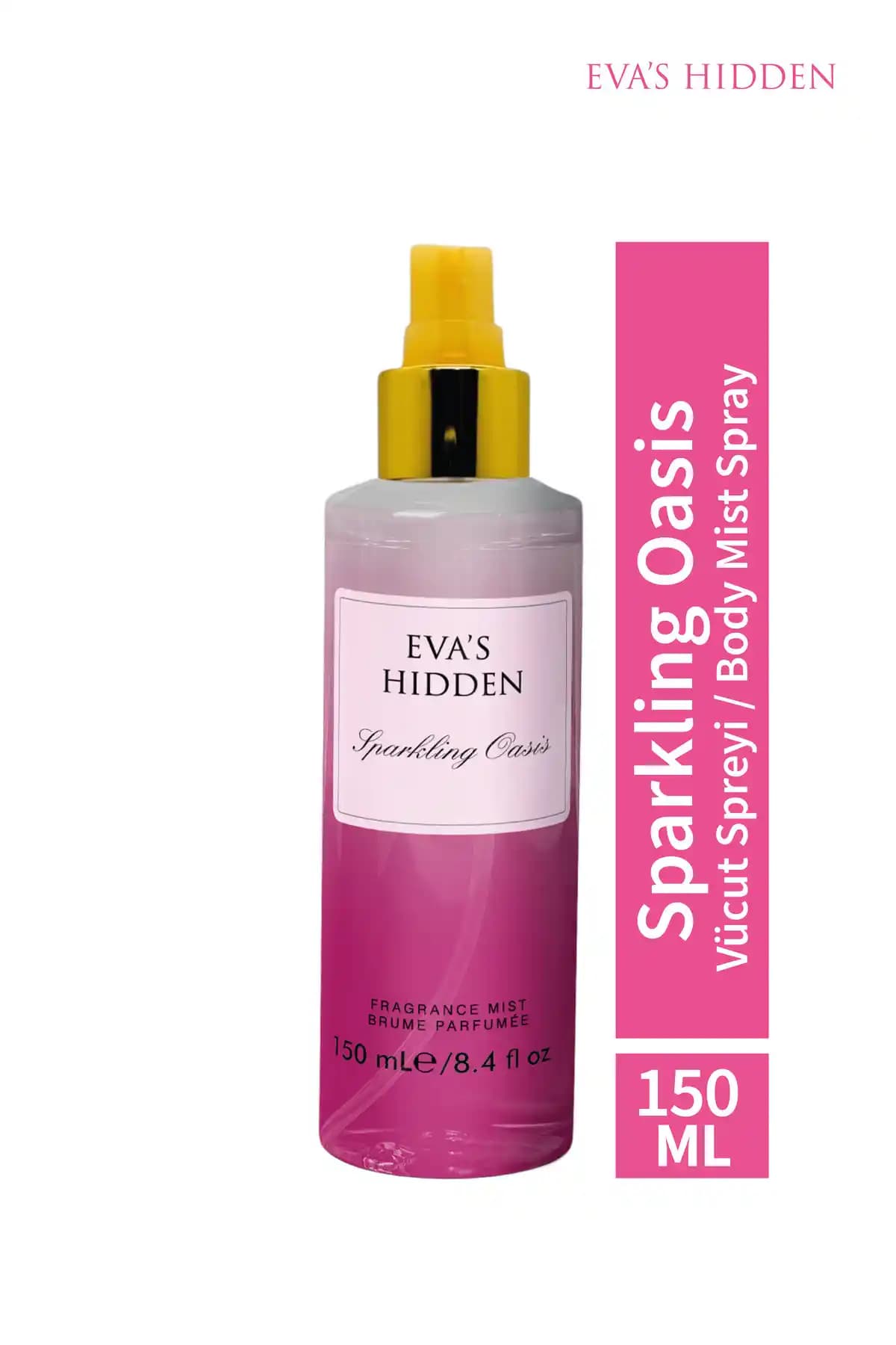 EVAS HIDDEN Body Mist Sparkling Oasis Günlük Ferahlatıcı ve Kalıcı Koku İçin Uygun Bir Seçenek