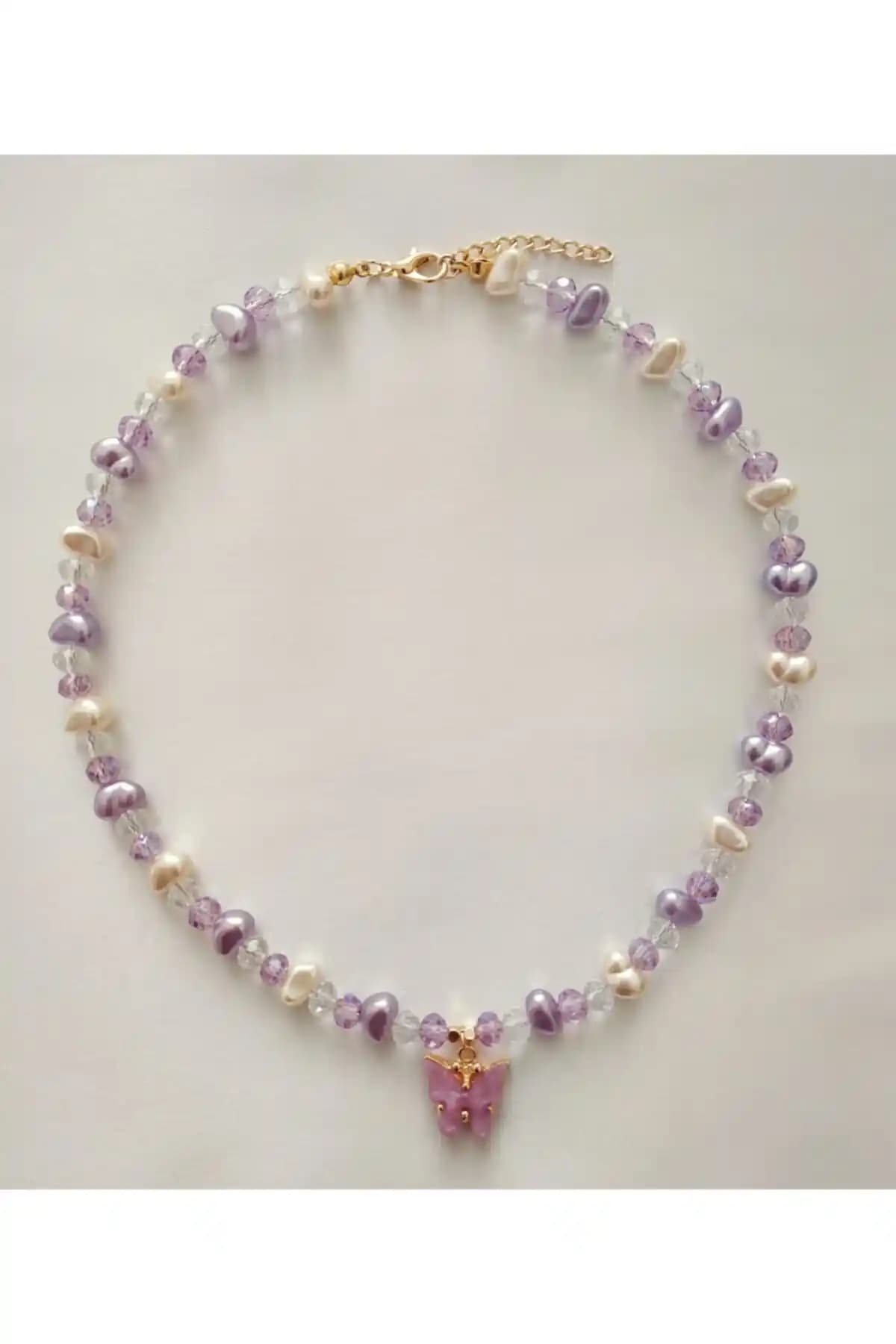 Fata Morgana Kelebek Uçlu Kristal Boncuklu Barok İnci Kolye Özellikleri ve Şıklık İpuçları