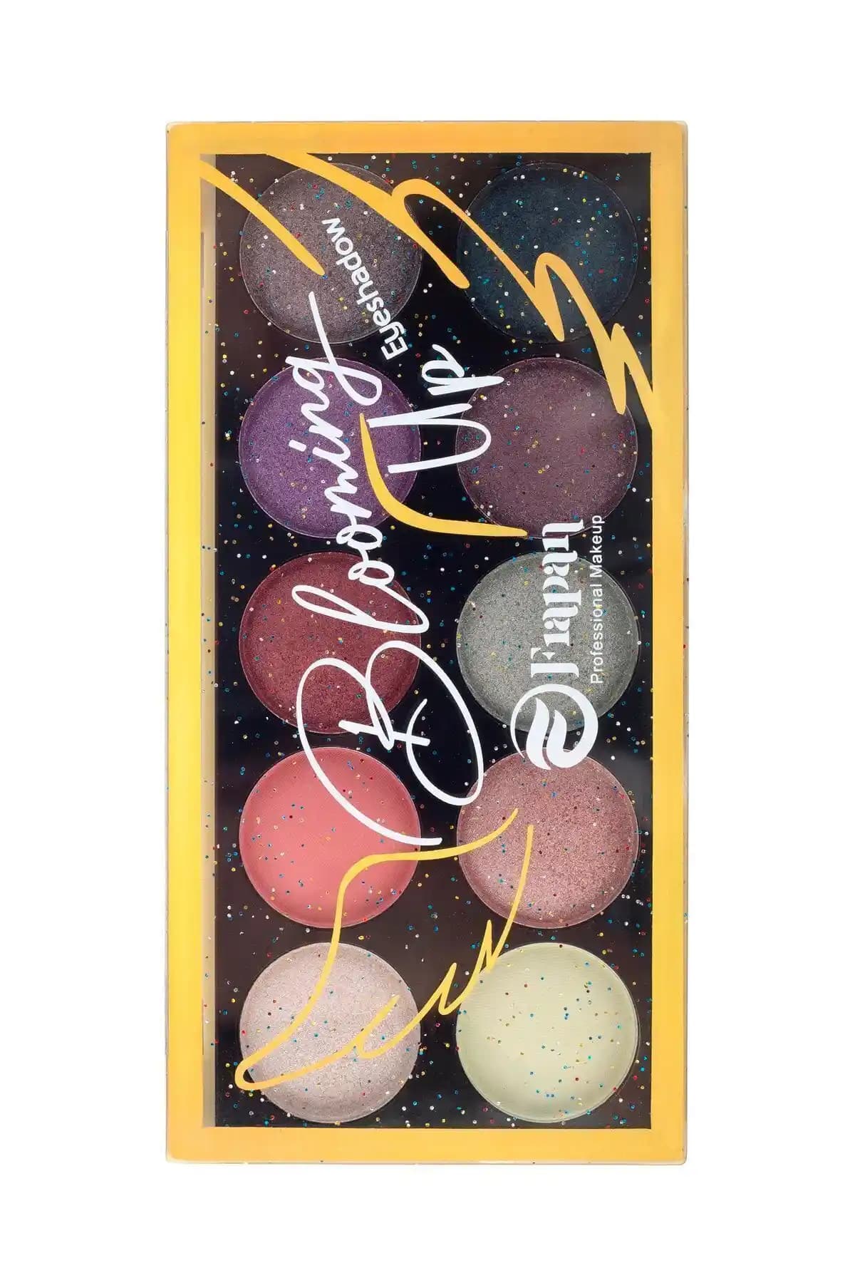 Frapan Blooming Up 10 Renkli Göz Farı Paleti: Canlı ve Kaliteli Makyaj Malzemeleri