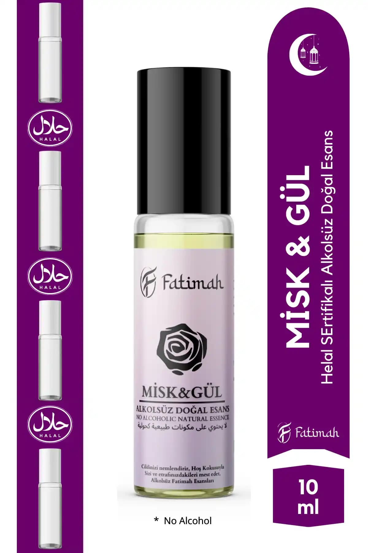 Genel Markalar Misk&gül Kokusu Doğal Esans: Kalıcı ve Ferahlatıcı Unisex Parfüm