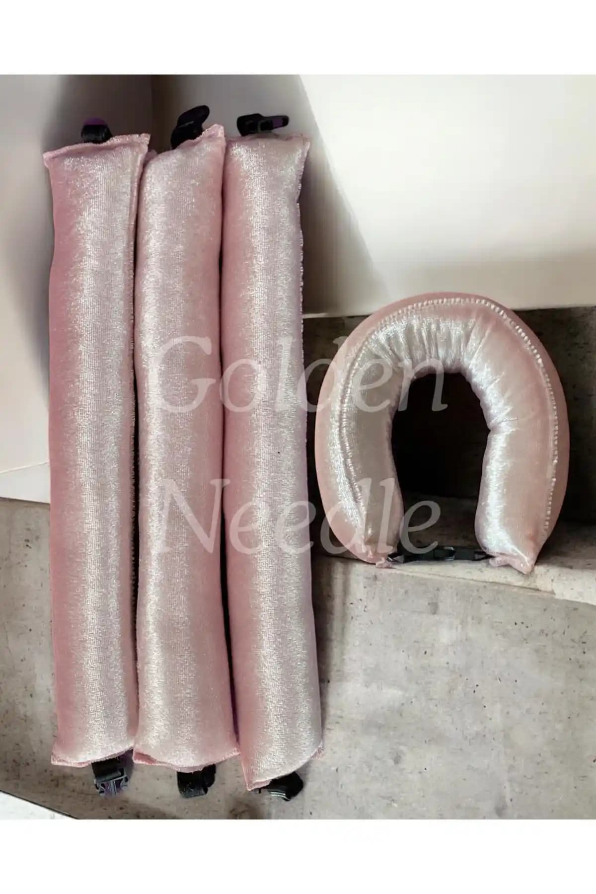 Golden Needle Kadife Saç Sosisi Bigudi ile Sağlıklı ve Hacimli Dalga Şekillendirme