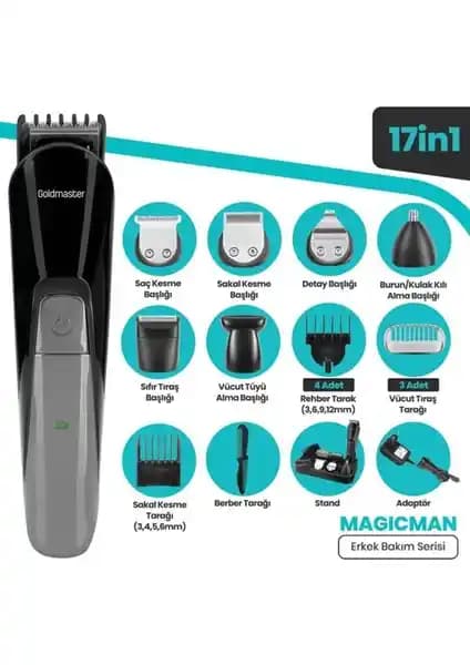 Goldmaster Magicman ve Philips MG3720 Erkek Bakım Setleri Karşılaştırması