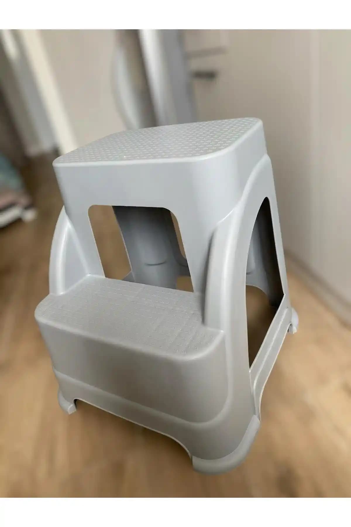 HOLLYHOME Merdivo Büyük Basamaklı Tabure: Dayanıklı ve Çok Yönlü Ev ve Bahçe Kullanımı İçin