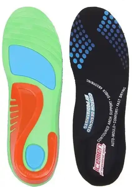 Icemen Full Ortopedik Ayakkabı İç Tabanı ve Ortosole OS205 Karşılaştırması