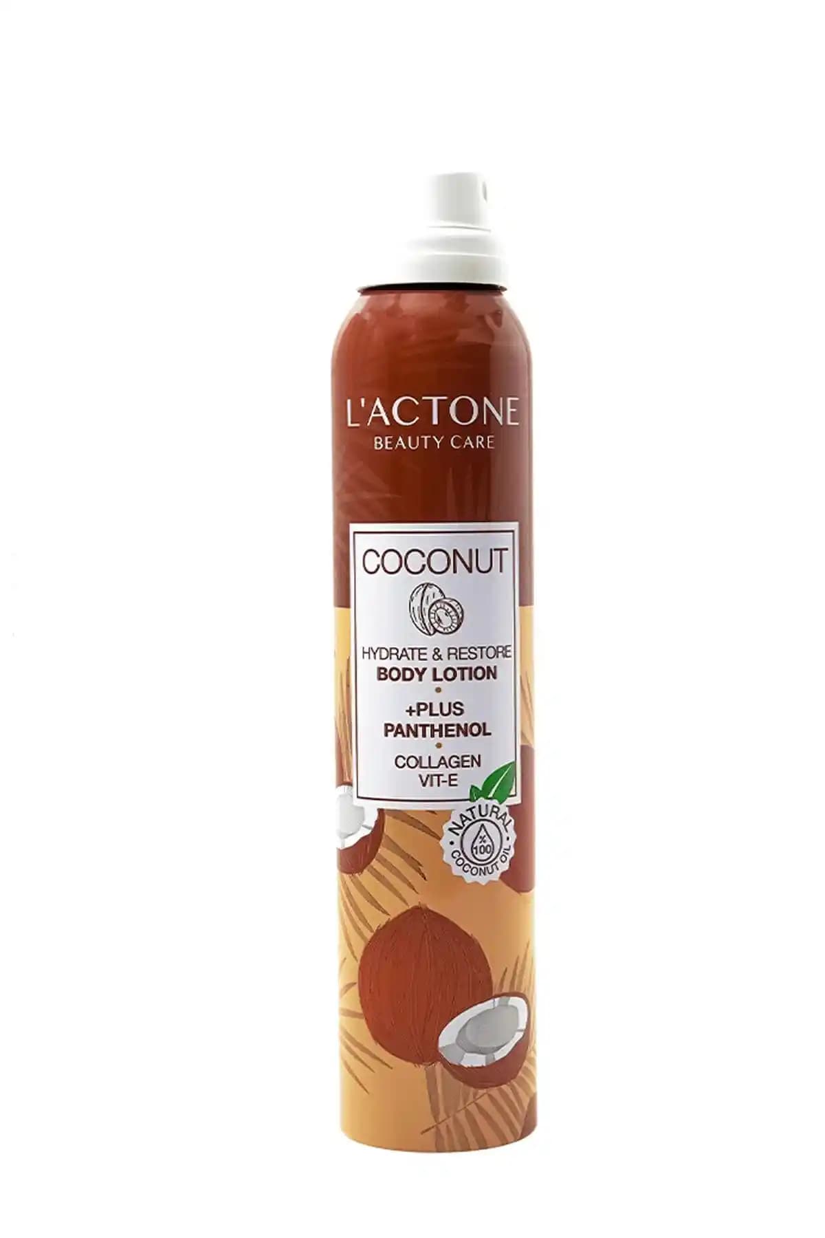 L'ACTONE Coconut Panthenol Plus Vücut Losyonu: Tropikal Nem ve Bakım İçin Uygun Çözüm