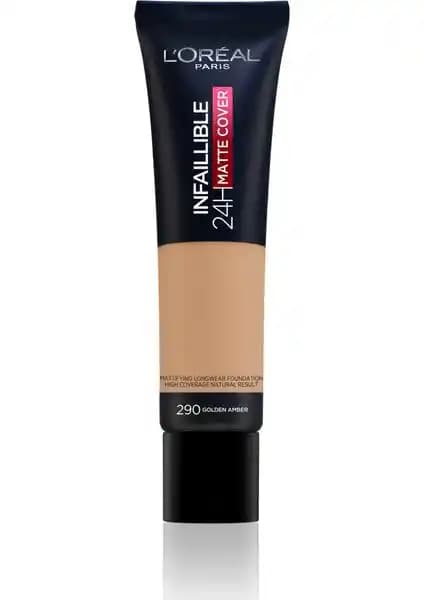 L'Oréal Infaillible 24H Matte Cover ve Maybelline Fit Me Matte+Poreless Fondöten Karşılaştırması