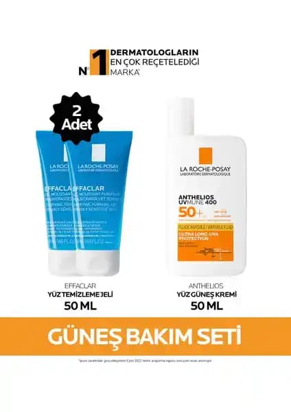 La Roche-Posay Güneş Bakım Seti: Yüksek Koruma ve Temizlik İçin Güvenilir Çözüm