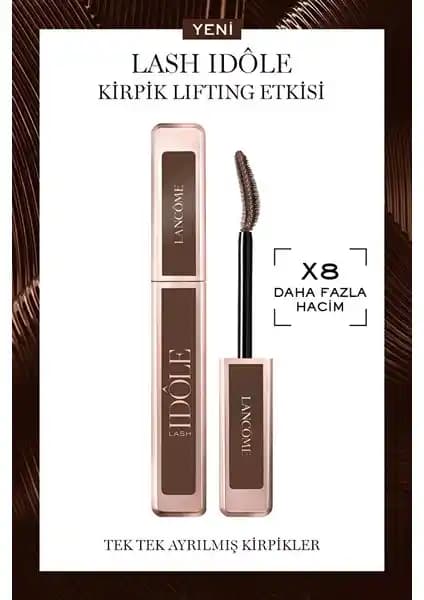 Lancôme Lash Idôle ve MAC Stack Kahverengi Maskara Karşılaştırması