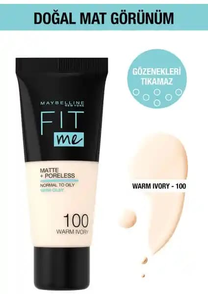 Maybelline Fit Me Matte+Poreless ve Rimmel Lasting Finish Fondöten Karşılaştırması