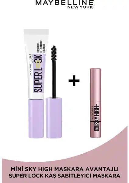 Maybelline New York Super Lock Kaş Sabitleyici ve Sky High Mini Maskara Ürünleri İncelemesi