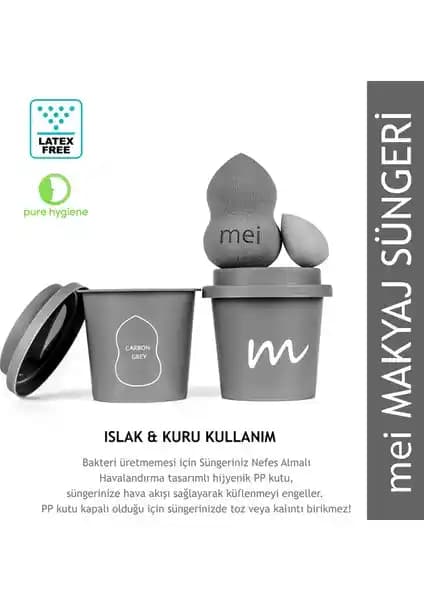 Mei Coffee Cup ve MUJGAN 3'lü Standlı Makyaj Süngeri Karşılaştırması ve Özellikleri