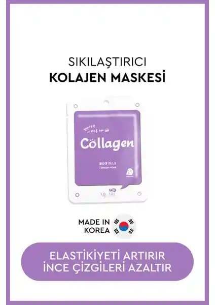 MjCare Kolajen İçeren Kağıt Yüz Maskesi: Cilt Sağlığını Destekleyen Yenilikçi Ürün