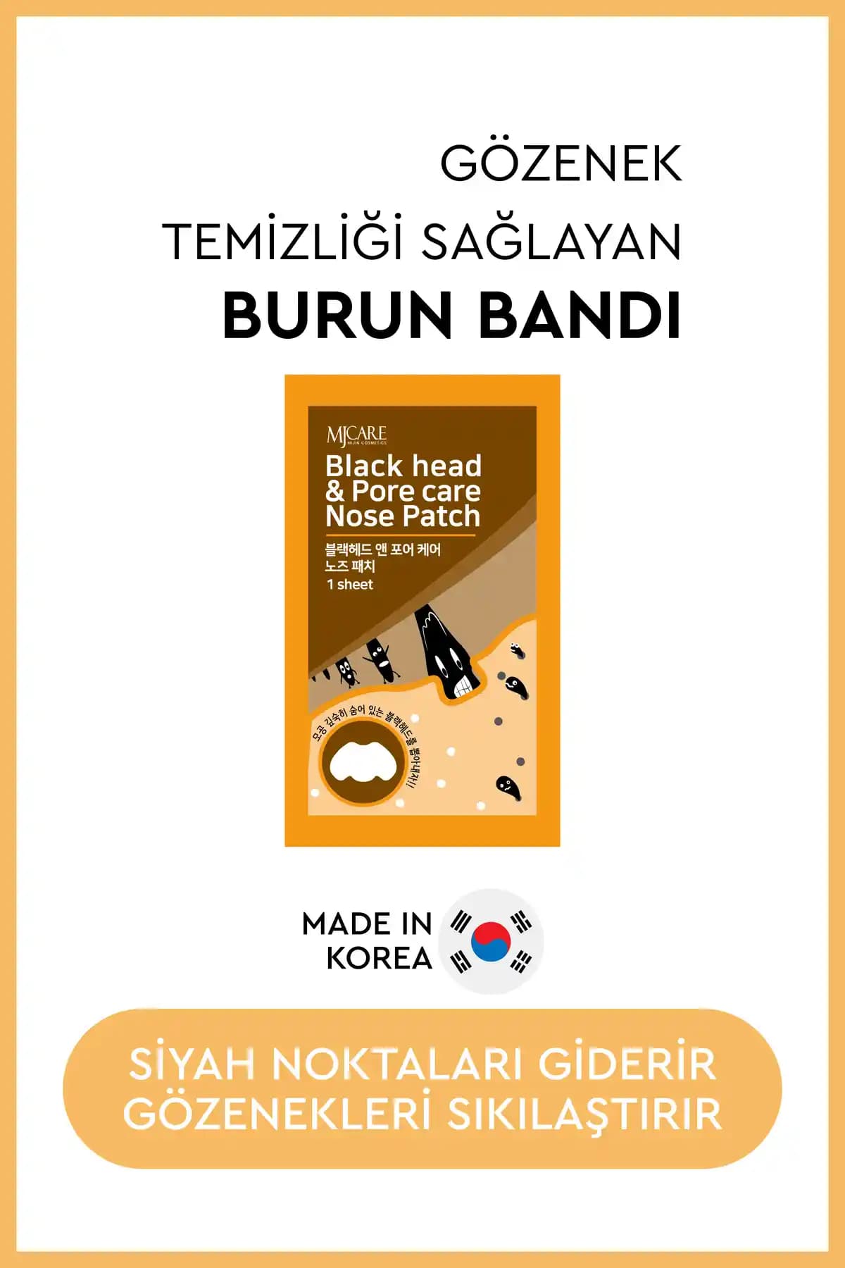 Mjcare Siyah Nokta ve Gözenek Bakımı İçin Burun Bandı İncelemesi ve Kullanım Rehberi