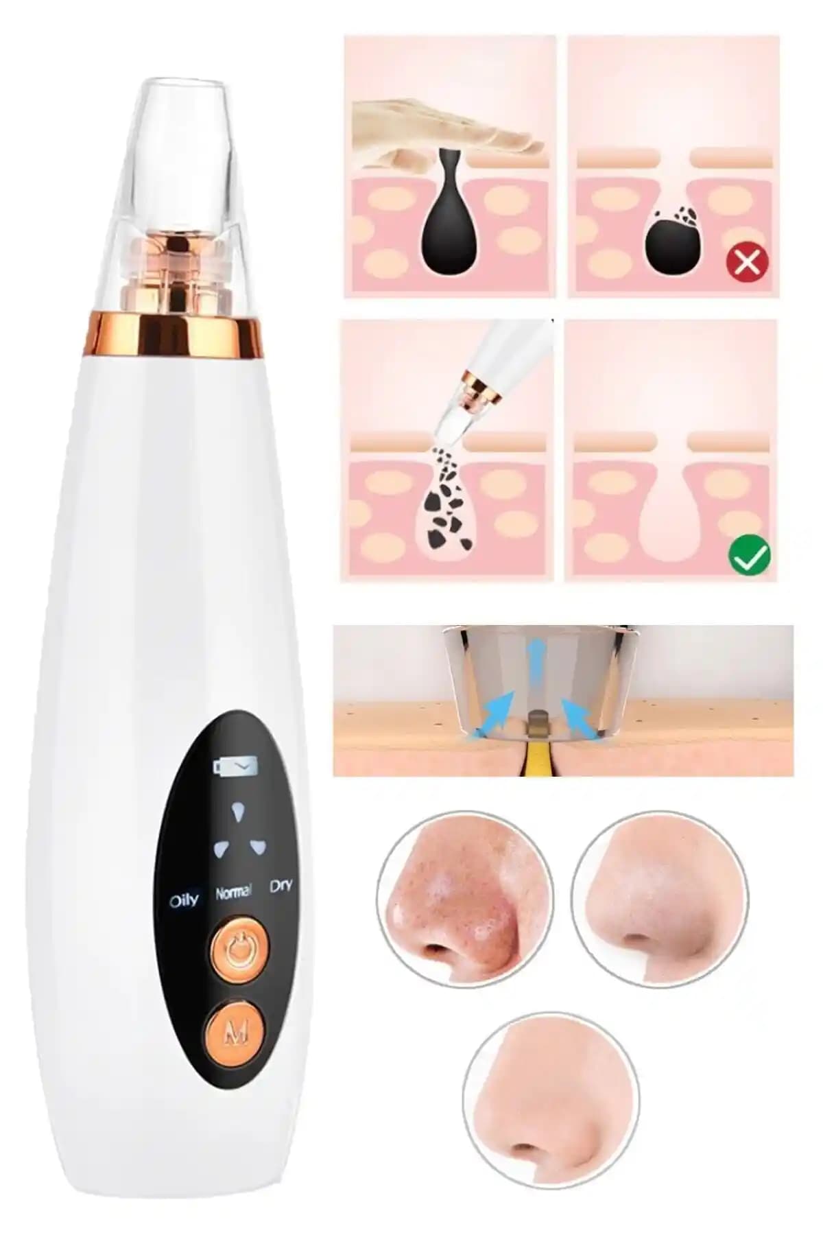 MUJGAN Dijital Göstergeli 6 Başlıklı Cilt Temizleme Cihazı İncelemesi ve Kullanım Rehberi