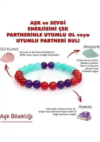 Mystic Energy Doğal Taş Bileklikleri Aşk ve Uyum Enerjisini Artıran Tasarım