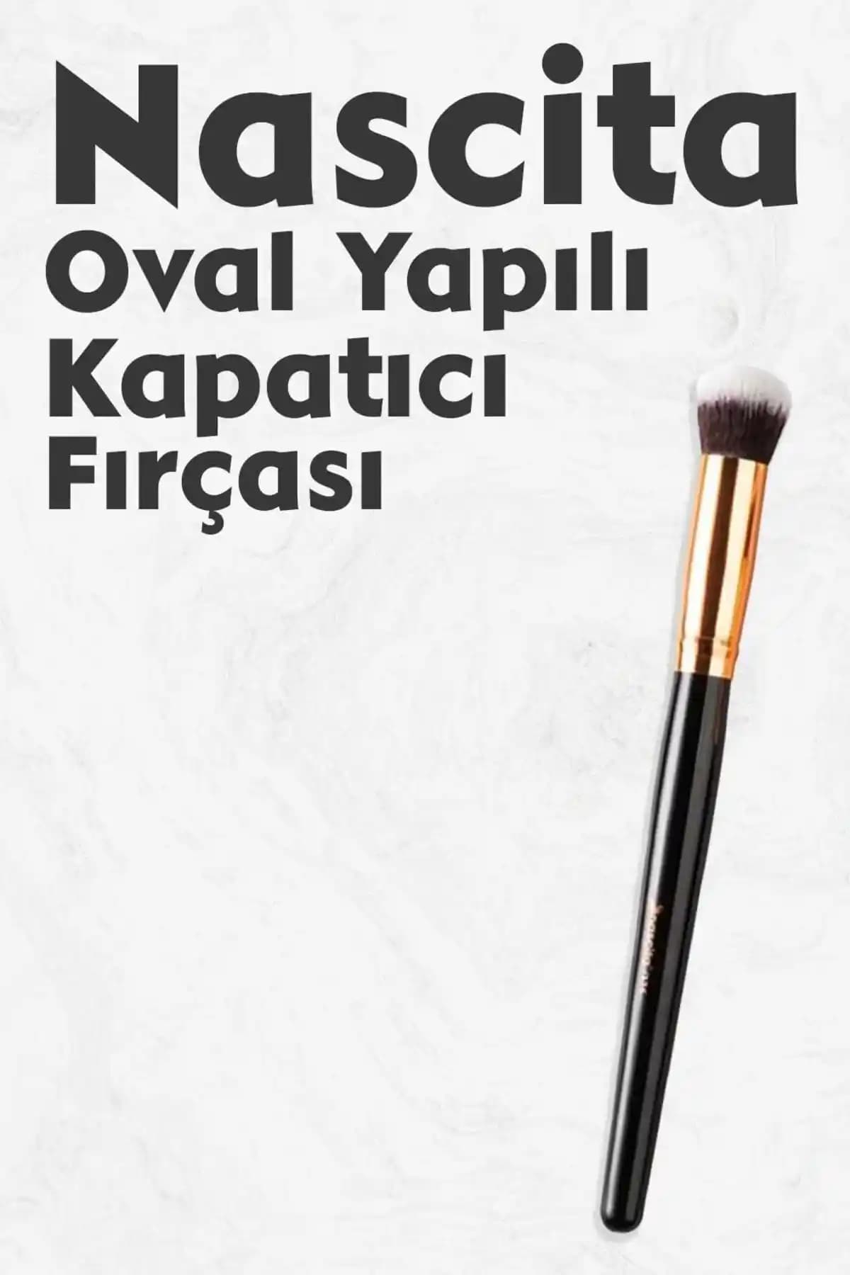 Nascita Oval Yapılı Kapatıcı Fırçası: Yüksek Kaliteli Makyaj İçin Idealdir