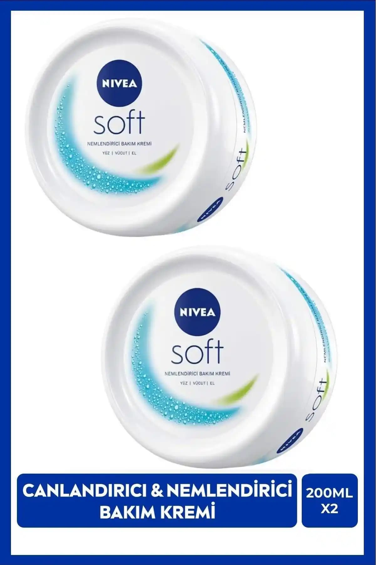 NIVEA Soft Nemlendirici Krem: Çok Yönlü ve Güvenilir Cilt Bakım Ürünü