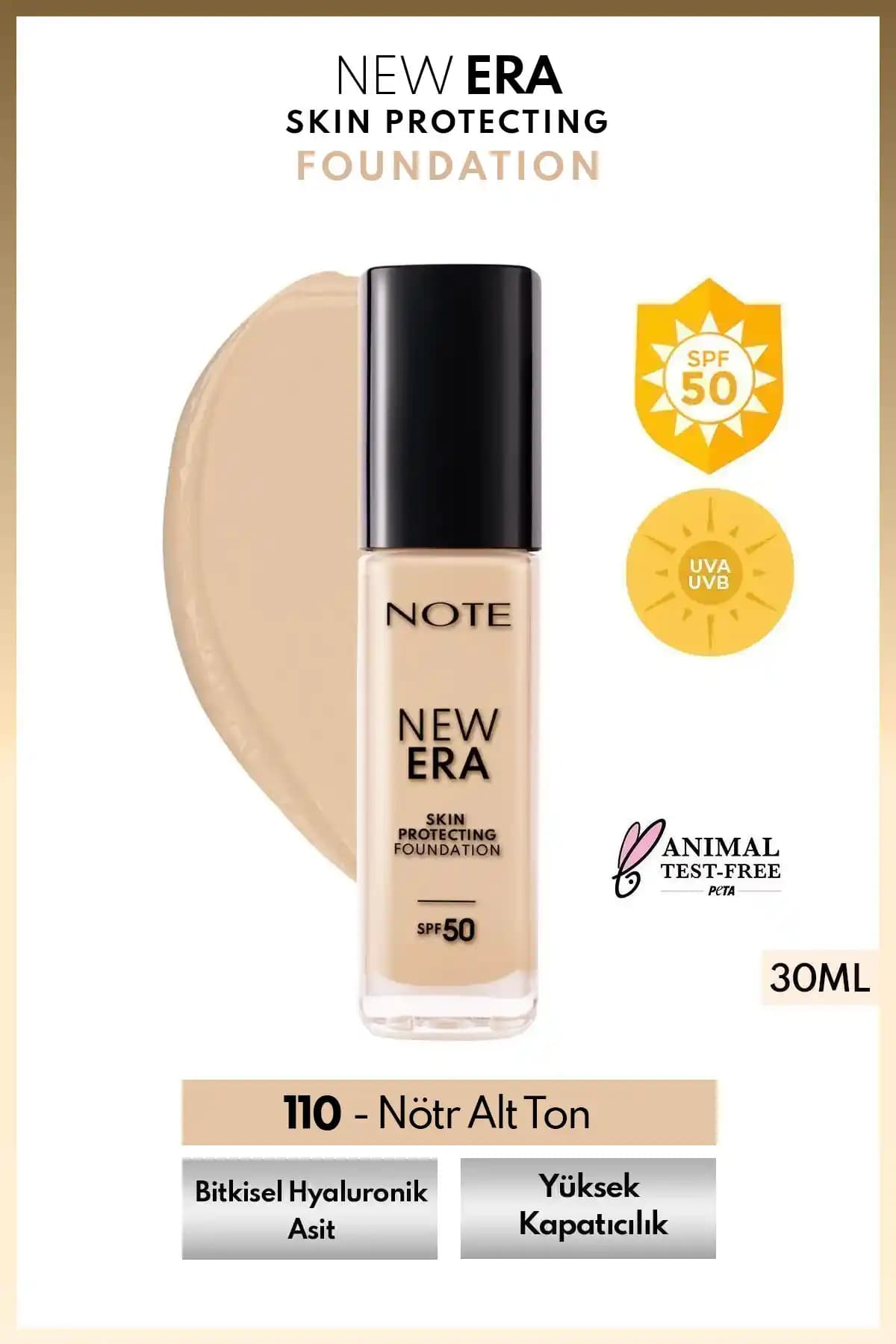 Note Cosmetics Yeni Nesil SPF 50 Koruyucu Fondöten ile Göz Alıcı ve Doğal Makyaj Deneyimi