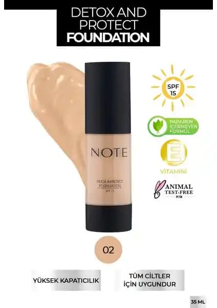 Note Cosmetique Note Detox & Protect ve Mattifying Extreme Wear Fondöten Karşılaştırması