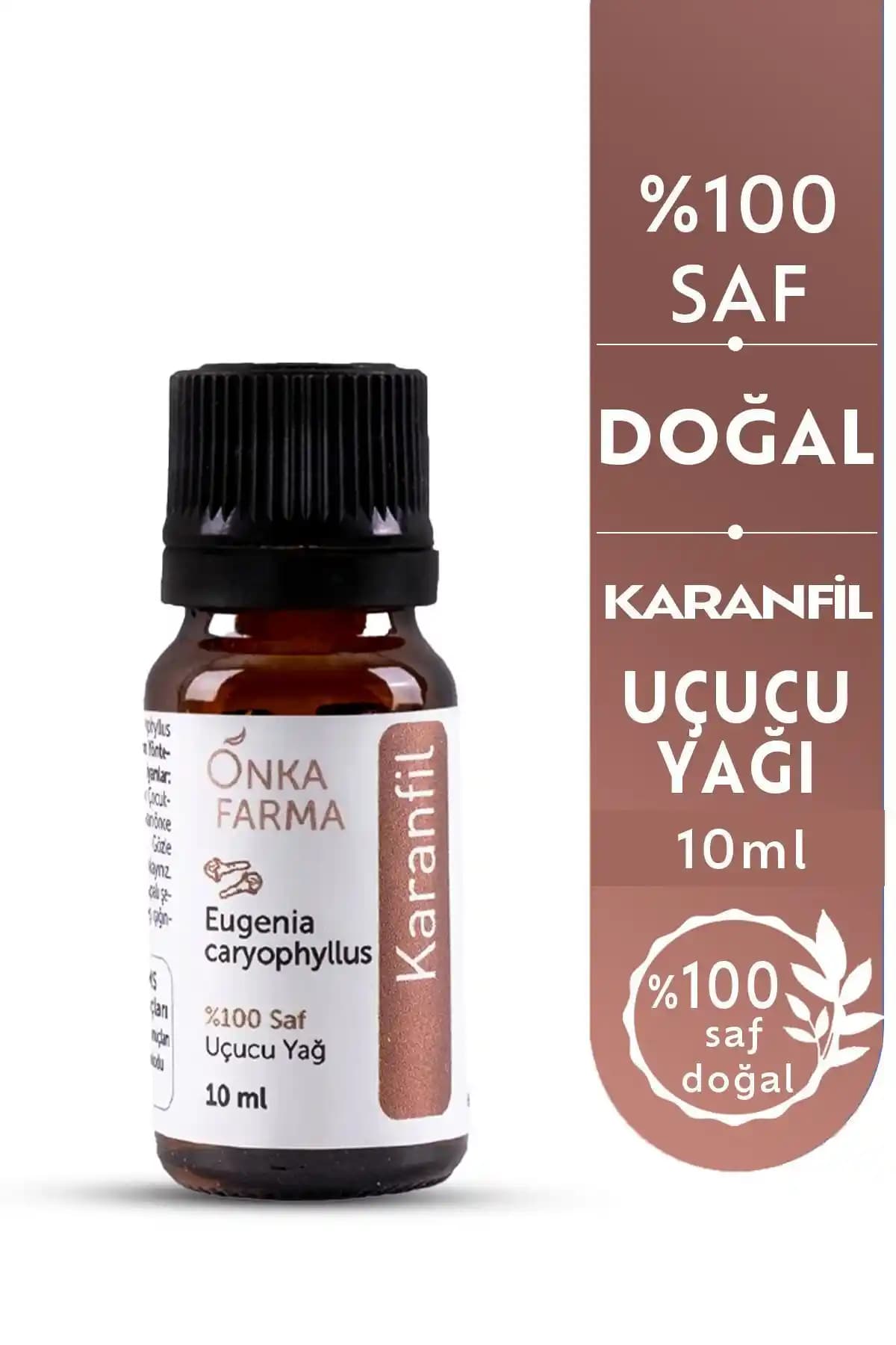 OnkaFarma Karanfil Yağı: Doğal ve Güçlü Aromaterapi ve Ağız Bakım Ürünü