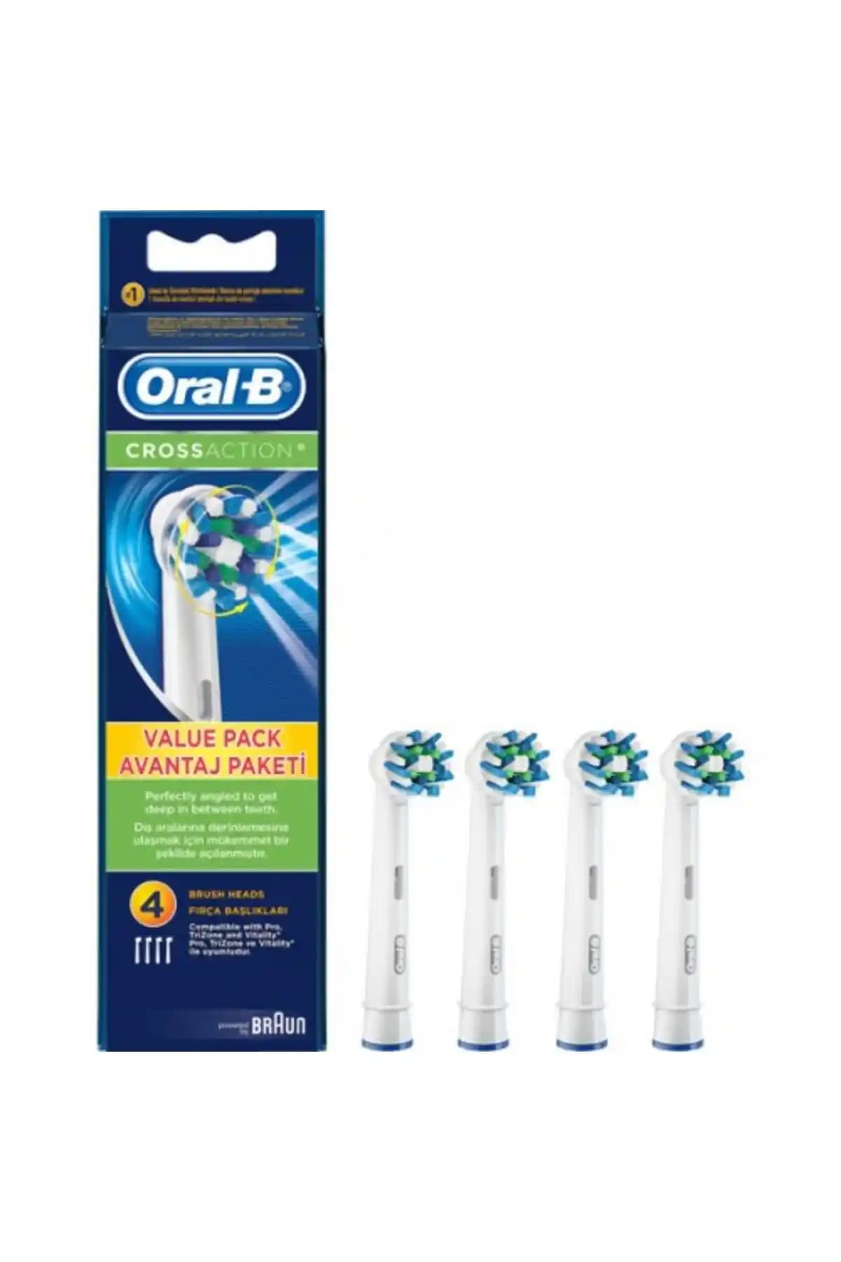 Oral-B CrossAction Yedek Başlıklar ile Etkili ve Güvenilir Diş Temizliği Çözümü