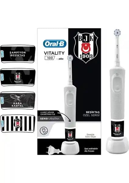 Oral-B D100 Vitality Şarj Edilebilir Diş Fırçası: Klinik Destekli Temizlik ve Kullanım Kolaylığı