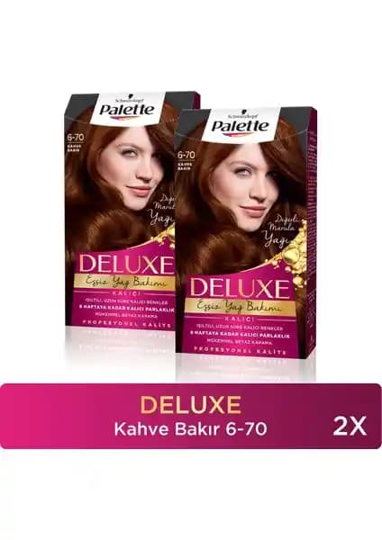 Palette Deluxe Kahve Bakır Saç Boyası: Kalıcı Renk ve Bakım Özellikleri