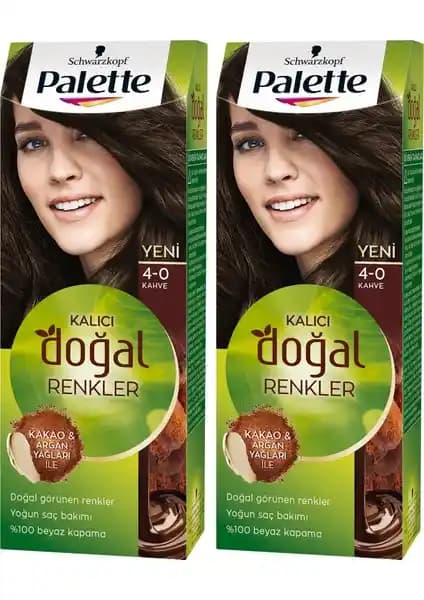 Palette Kalıcı Doğal Renkler Saç Boyası ile Kalıcı ve Doğal Saç Renkleri Elde Edin