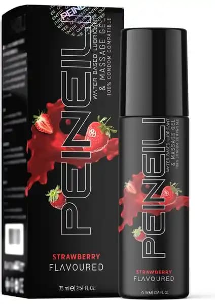 Peineili Çilek Aromalı Su Bazlı Kayganlaştırıcı Jel: Doğal ve Güvenli Kullanım İçin Uygun