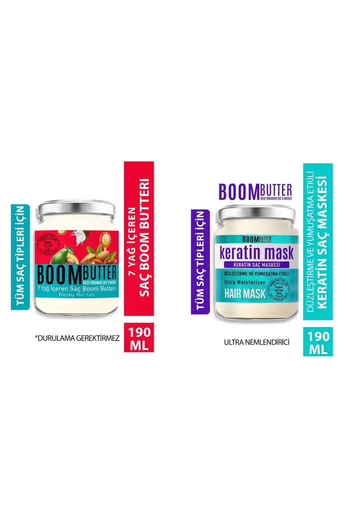 PROCSIN Boom Butter ve Keratin Maskesi ile Saçlarınızda Doğal ve Güçlü Bir Bakım Deneyimi