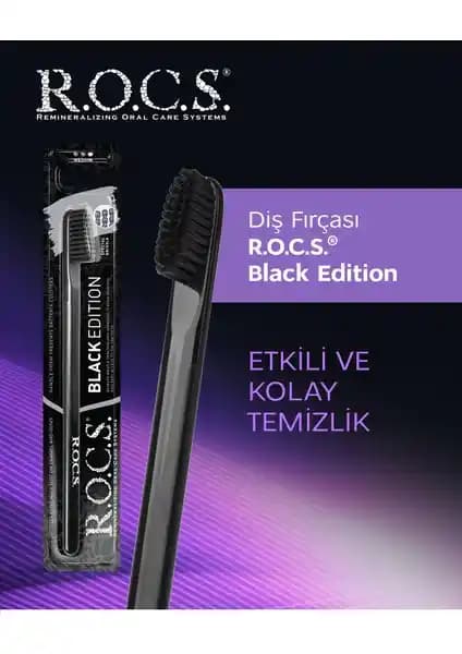 R.O.C.S. Black Edition ve Sensation Whitening Diş Fırçaları Karşılaştırması