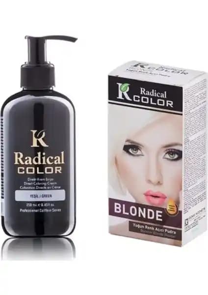 Radical Color Yeşil Amonyaksız Su Bazlı Saç Boyası: Doğal ve Güçlü Renk Seçeneği