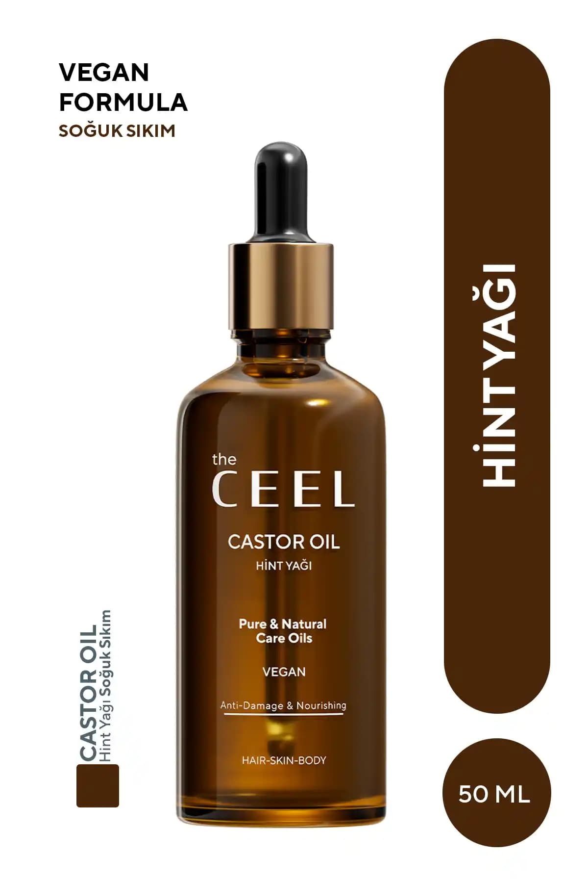 The Ceel Saf Hint Yağı: Doğal ve Çok Amaçlı Saç ve Cilt Bakım Ürünü