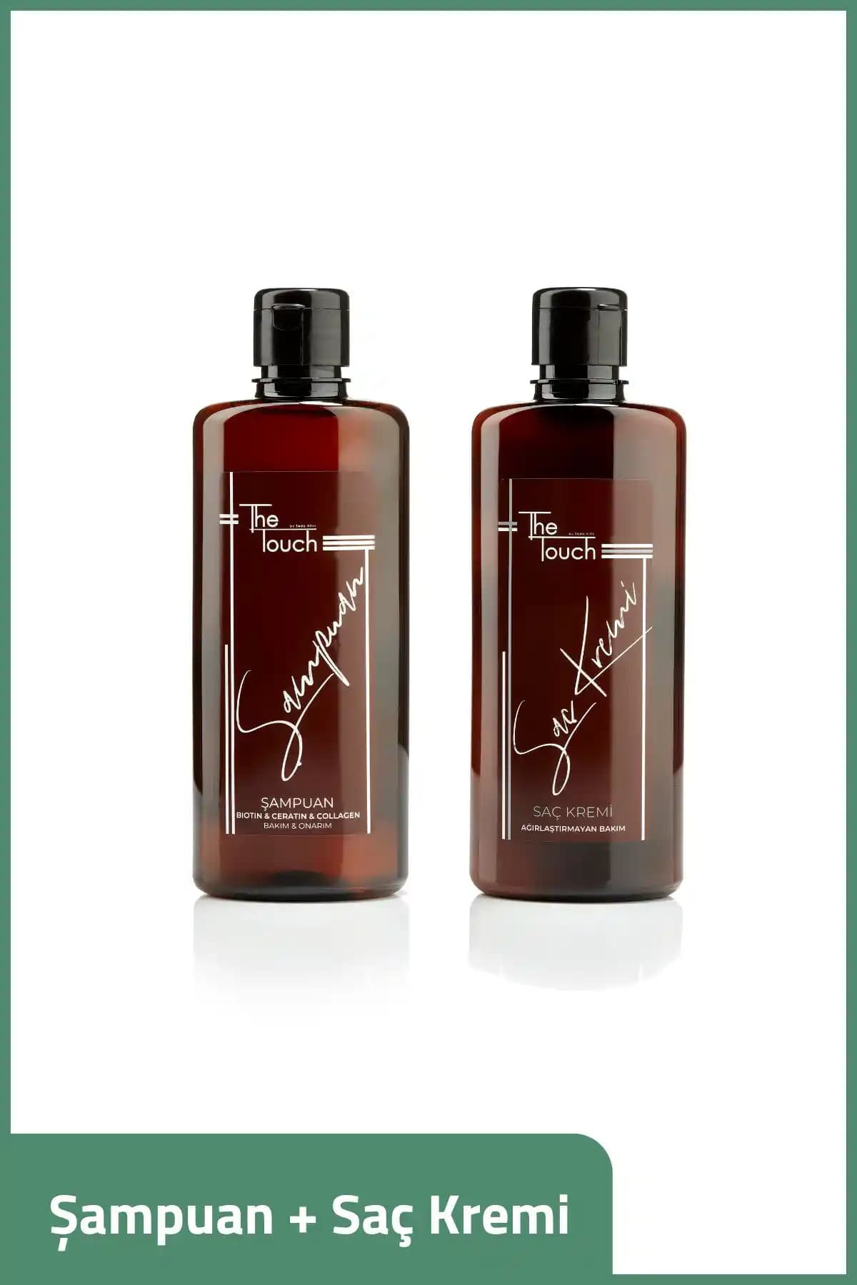 The Touch by Seda Altın Serisi Saç Bakım Ürünleri: Güçlendiren ve Parlaklık Kazandıran Formüller