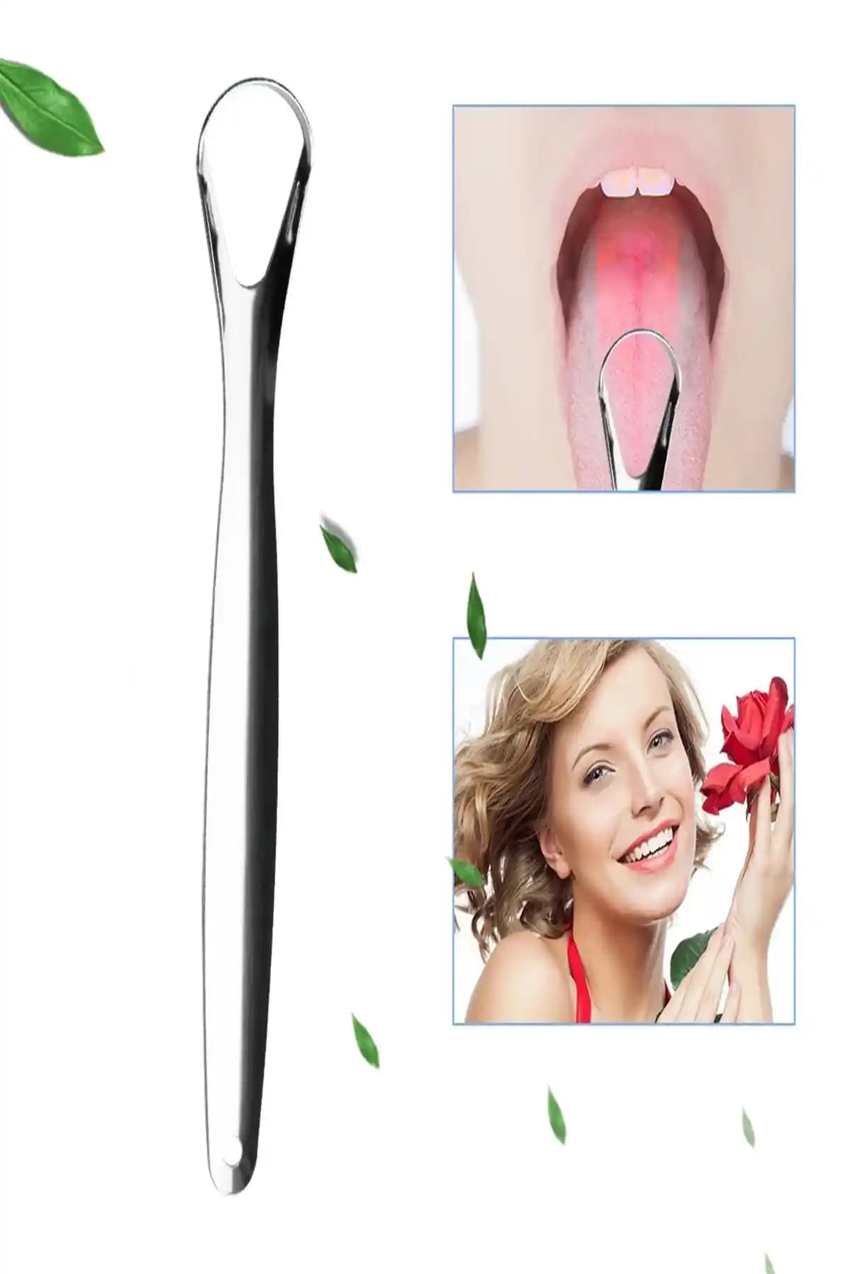 TİNEKE Metal Dil Temizleme Sıyırıcı: Dayanıklı ve Etkili Ağız Hijyeni Çözümü