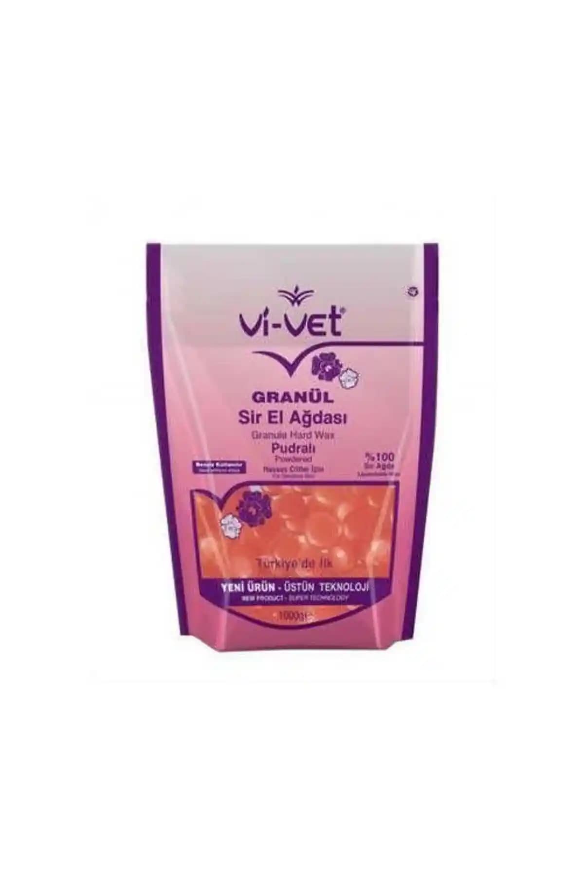 Vivet Granül Sir Ağda Pudralı 250 gr: Doğal ve Hassas Ciltler İçin Pratik Ağda Seçeneği