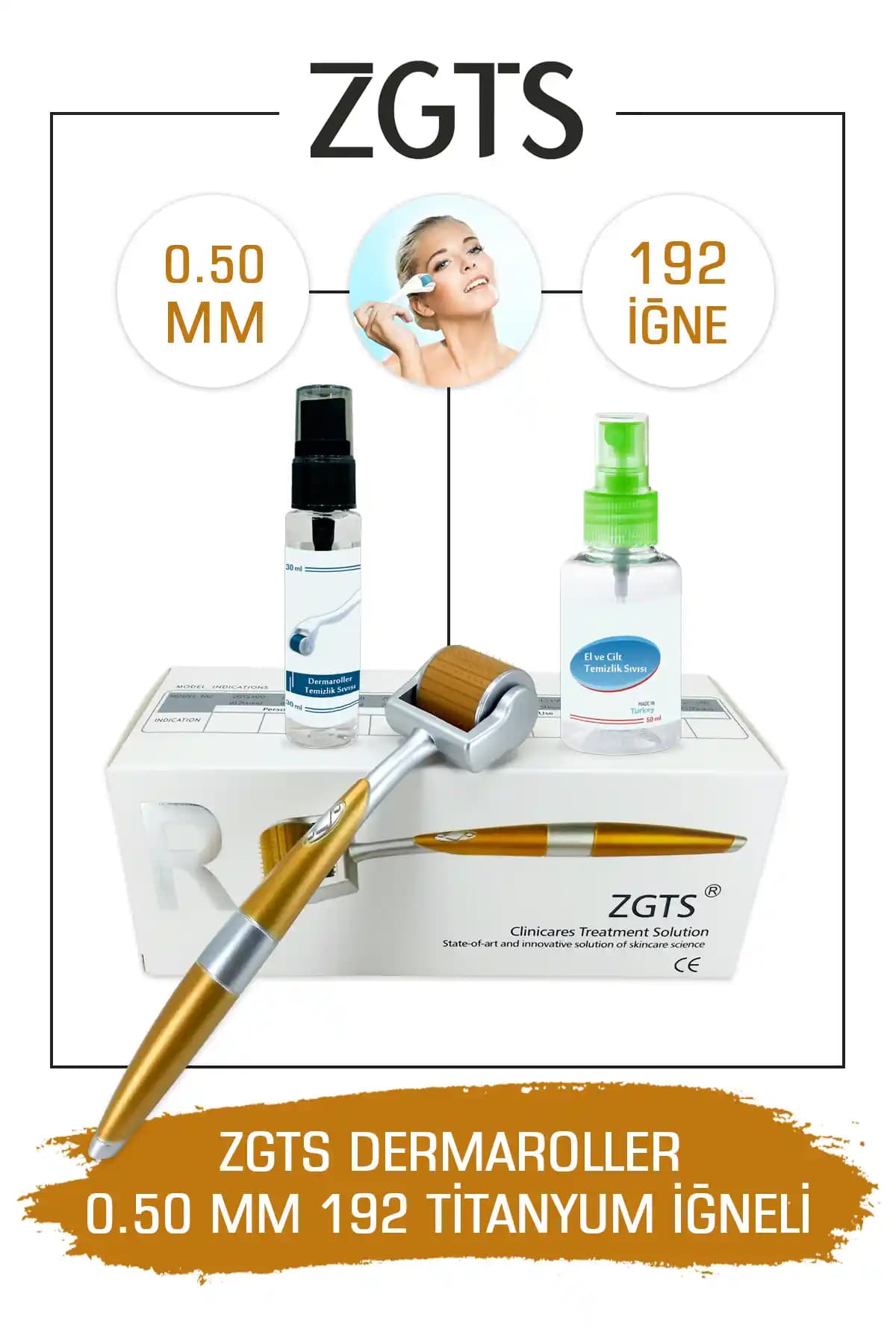 Zgts Dermaroller 0,50mm ile Cilt ve Saç Bakımında Yenilikçi Çözüm