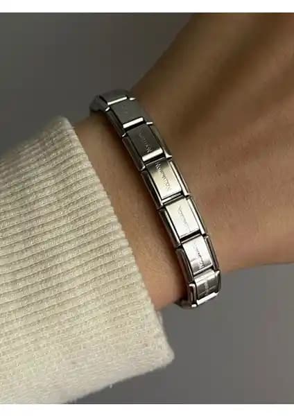Zweig Nomination Charm Çelik Unisex Bileklik: Modern ve Dayanıklı Tasarım Özellikleri