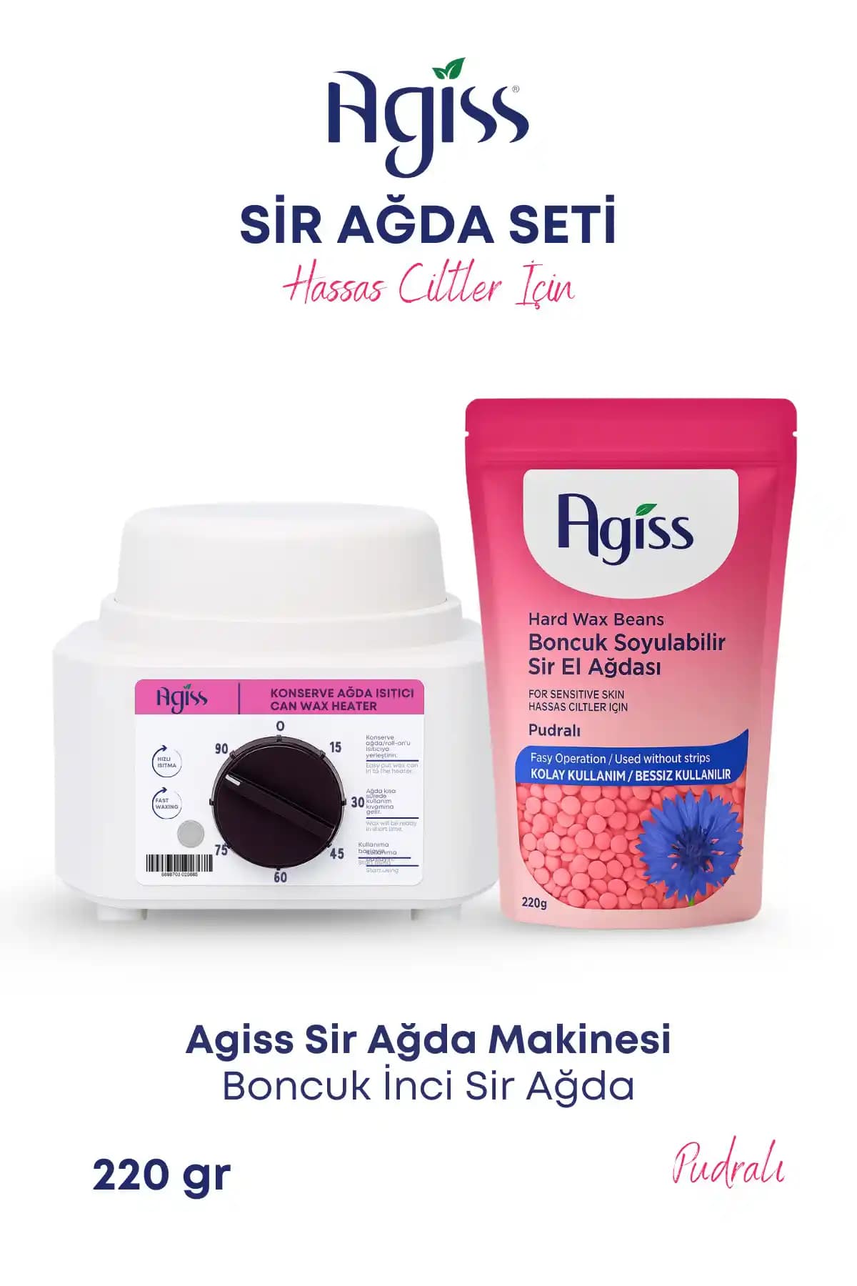 AGISS Sir Ağda Makinesi ve Hassas Ciltler İçin Boncuklu Ağda Seti İncelemesi