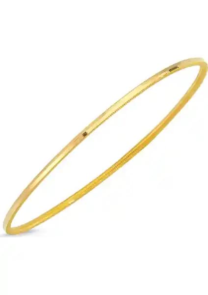 Altında Fırsat 8 Gram 22 Ayar Oluklu Ajda Bilezik - Zarif ve Dayanıklı Takı Seçeneği