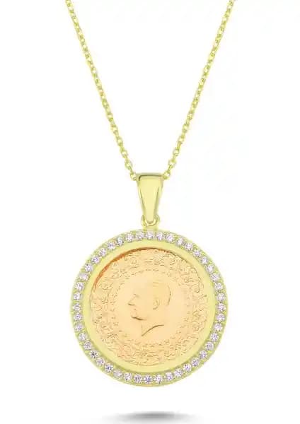 Altında Fırsat Çeyrek Altın Taşlı Kolye: Zarif ve Güvenilir Takı Seçenekleri