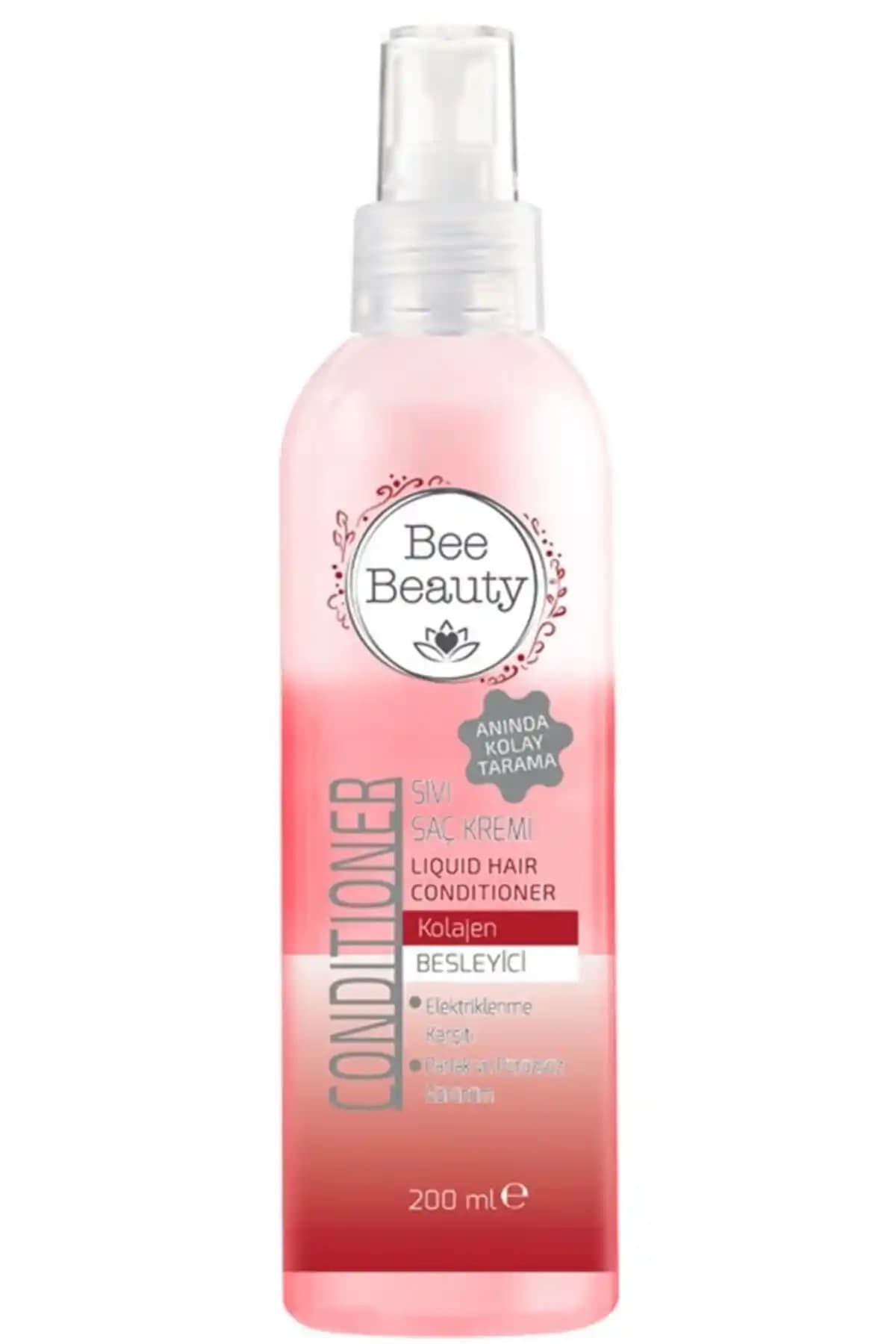 Bee Beauty Kolajen Sıvı Saç Kremi: Nemlendiren ve Hacim Kazandıran Saç Bakım Ürünü