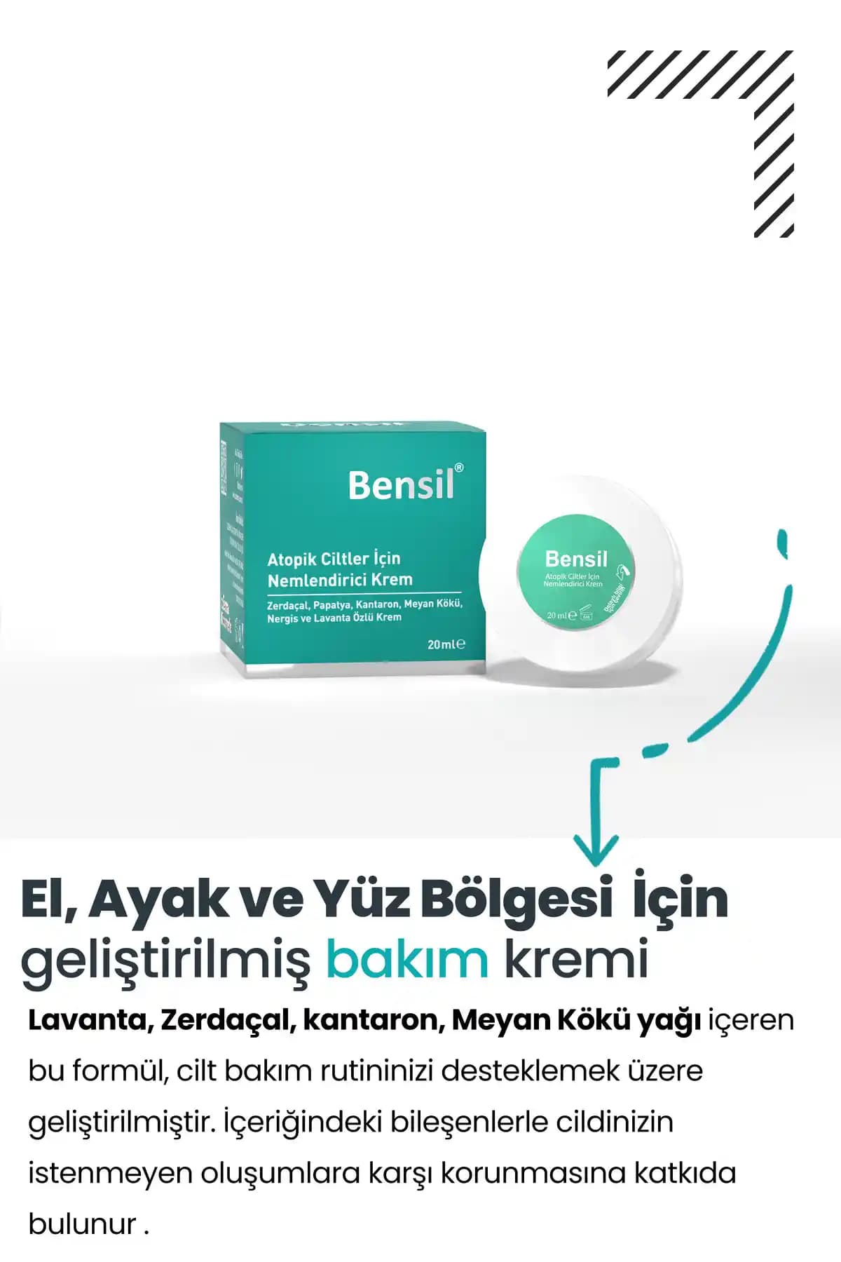 Bensil Atopik Ciltler İçin Nemlendirici Krem: Doğal ve Etkili Cilt Bakımı Çözümü