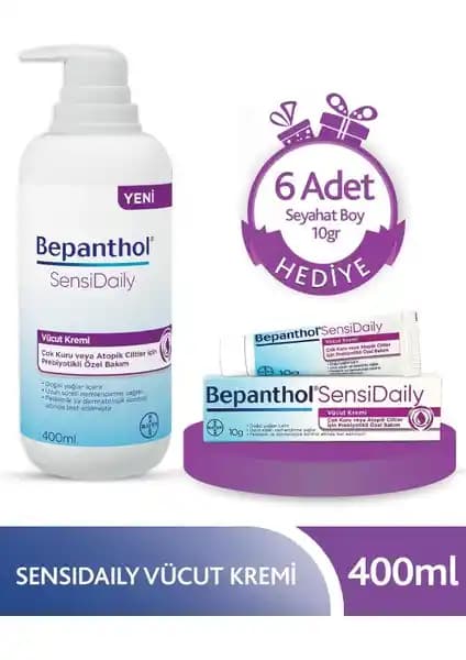 Bepanthol Sensidaily Günlük Yoğun Nemlendirici Kremi: Kuru ve Hassas Ciltler İçin Güvenilir Bakım
