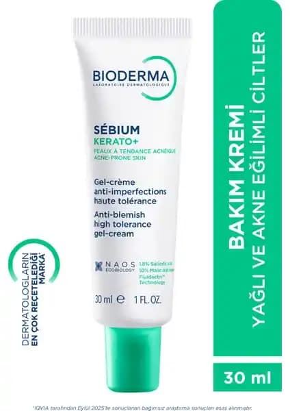 Bioderma Sebium Kerato+ Hassas ve Yağlı Ciltler İçin Yenilikçi Bakım Çözümü