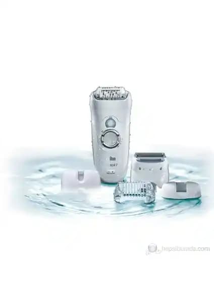 Braun Silk-Epil 7 7681 Epilatör: Kablosuz ve Suyla Kullanılabilen Gelişmiş Epilasyon Cihazı