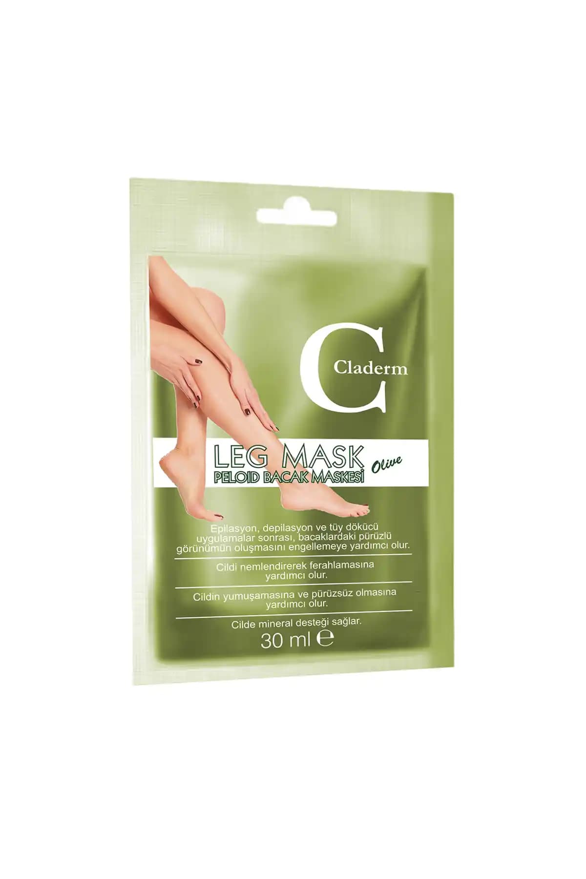 Claderm Peloid Bacak Maskesi: Epilasyon Sonrası Pürüzsüz ve Nemli Cilt İçin Güvenilir Bakım Ürünü