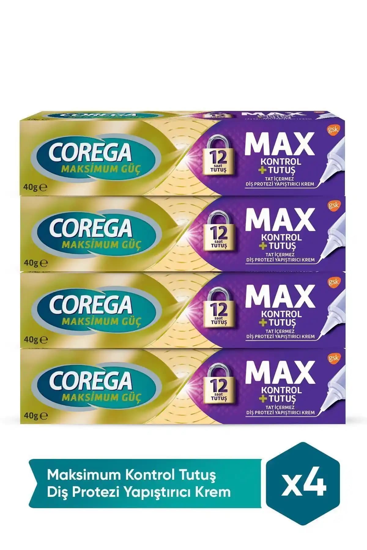 Corega Maksimum Kontrol Yapışıtırıcı Krem: Güçlü ve Güvenilir Diş Protezi Yapıştırıcı Ürünü