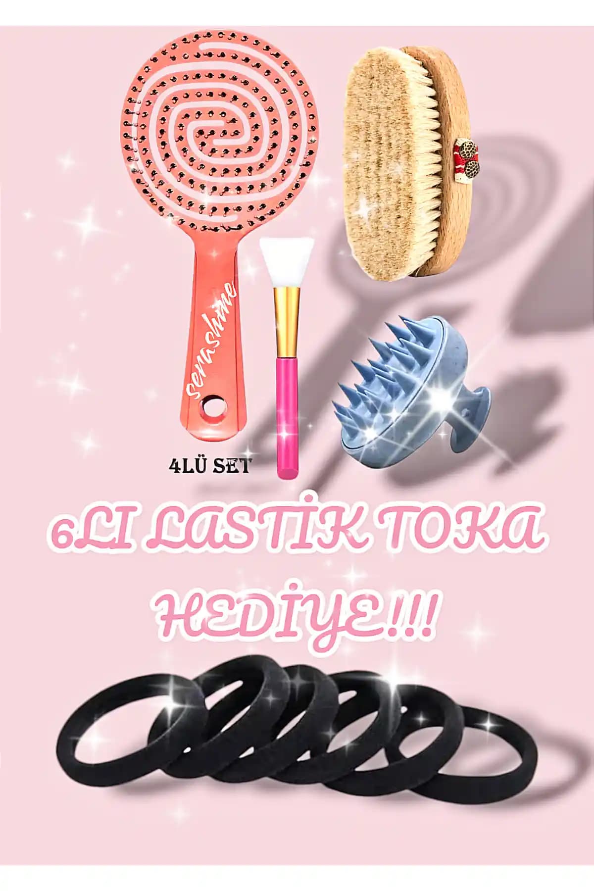 Doğal At Kılı Fırçası 3 Boyutlu Tarak ile Saç Bakımında Yeni Çözüm