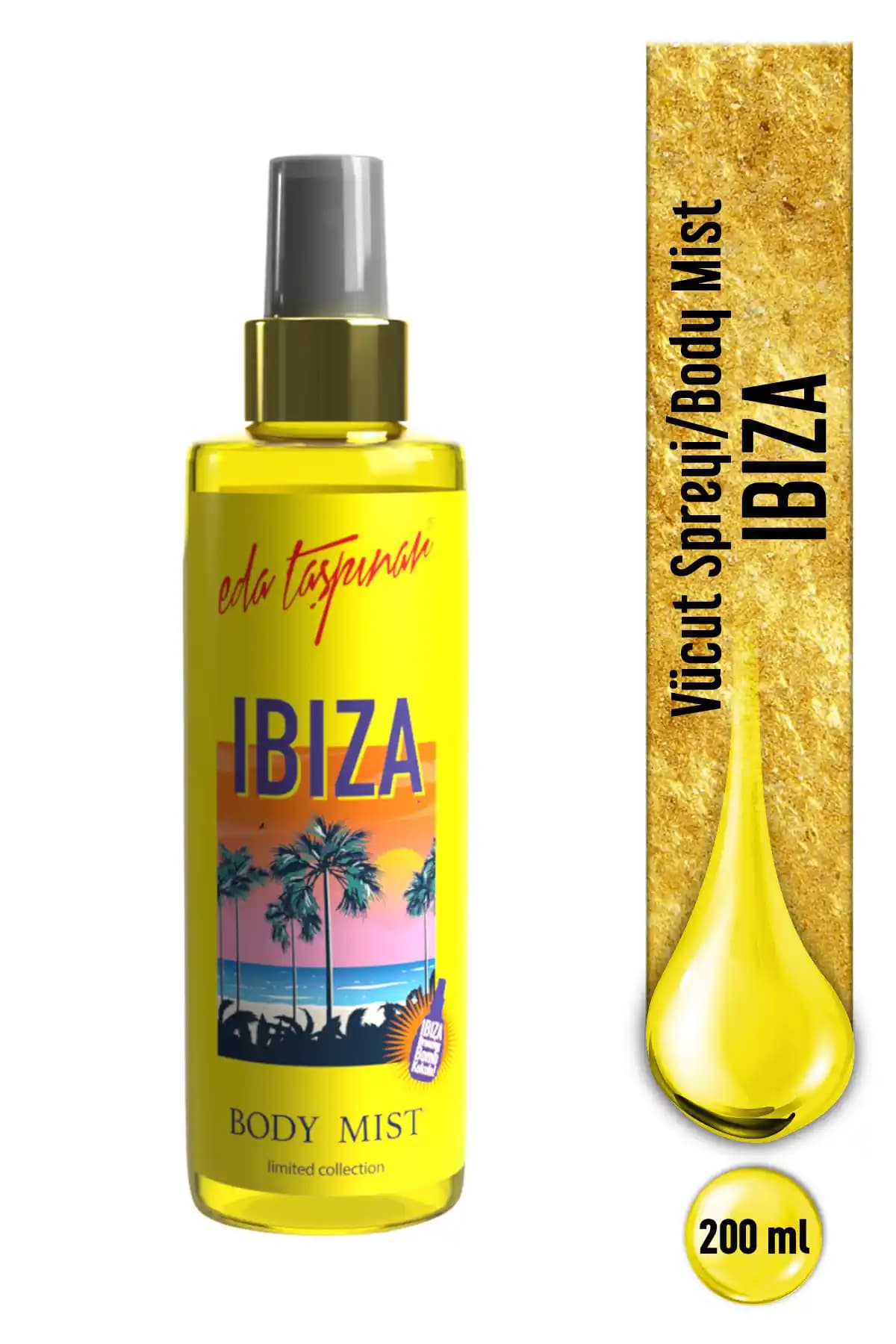 Eda Taşpınar Ibiza Vücut Spreyi: Kalıcı ve Ferahlatıcı Oryantal Koku Deneyimi